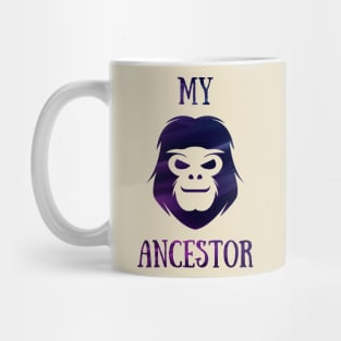 Great Looking My Ancestor Monkey Face Mug